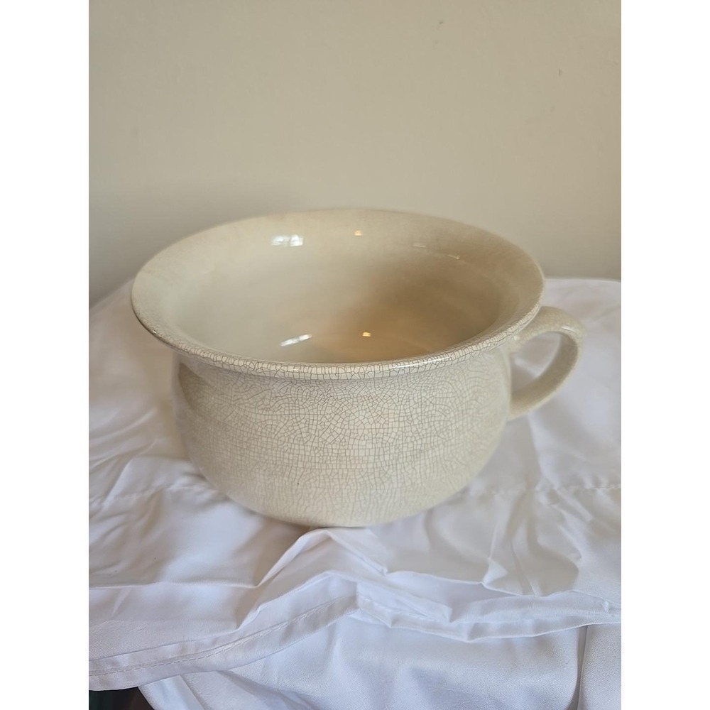 Antique Iornstone Chamber Pot